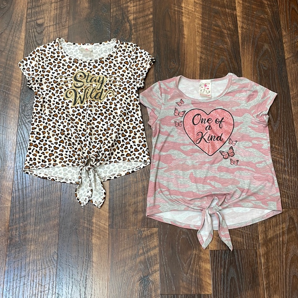 Girls t-shirts size 12 (cut small)